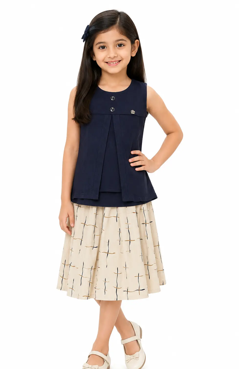 Girls midi top